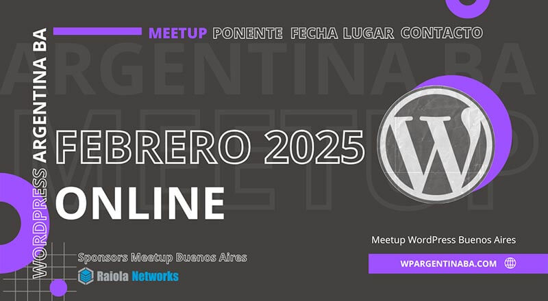 Meetup WordPress Febrero 2025