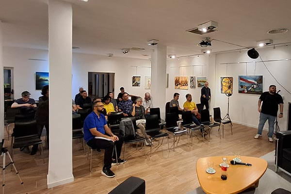 Álvaro Fontela en Meetup WordPress Buenos Aires